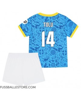 Günstige Wolves Tolu Arokodare #14 3rd trikot Kinder 2025-26 Kurzarm (+ Kurze Hosen)